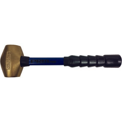 PRM Pro KY401001 PRM Pro 1 lb. Brass Hammer with 10? Fiberglass Handle