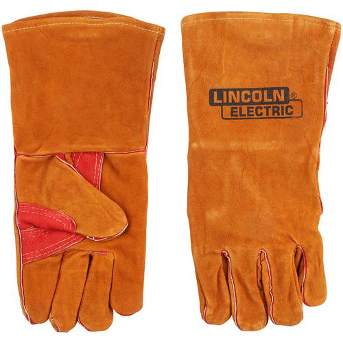 Lincoln Electric LE01KH642 Welding Gloves - Brown Leather Professio KH642