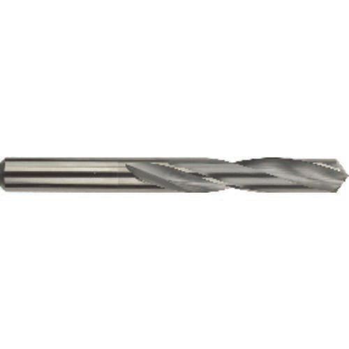 Morse Cutting Tools MT1251093 ?#2 Dia. ?0.221? Shank ?1-3/4? Flute Length ?3? OAL, Standard, 118°, Bright, 2 Flute, External Coolant, Round Solid Carbide Drill 51093