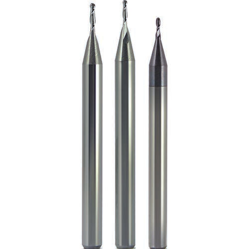 Morse Cutting Tools MT3145691 0.062" Dia. x 1/8" Shank x 0.093" DOC x 1-1/2" OAL, Carbide Uncoated, 2 Flute, Ballnose End Mill Series/List #5915