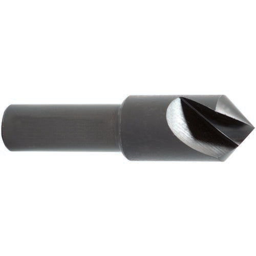 Morse Cutting Tools MT6525577 3/8" Cutting Dia. 1/4"Shank Dia, 1 Flute, 90 Degrees, HSS Countersink Series/List #1752