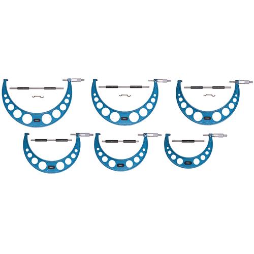 Fowler NA5552215612 0 - 6? 0.0001? Graduation Micrometer Set ?52-215-612-1