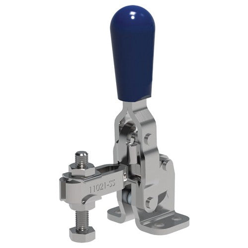 Rapidhold RH10R107 Model #R107 200 lbs U-Bar Flanged Base Vertical Hold Down Clamp Stainless Steel PTS11021CR-SS
