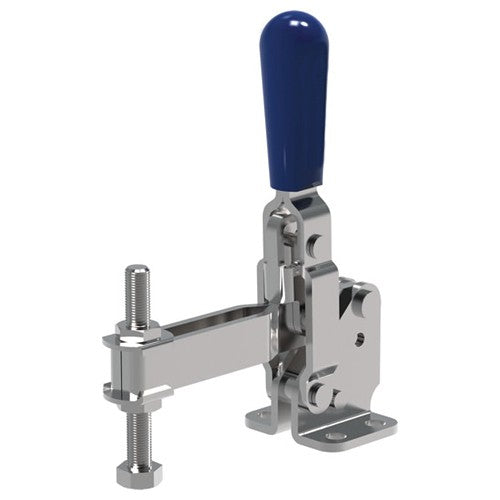 Rapidhold RH10R111 Model #R111 375 lbs U-Bar Flanged Base Vertical Hold Down Clamp Stainless Steel PTS11071CR-SS