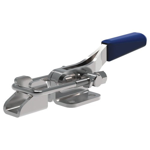 Rapidhold RH10R123 Model #R123 360 lbs U-Hook Flanged Base Latch Clamp Stainless Steel PTS12230CR-SS