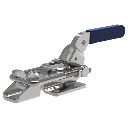 Rapidhold RH10R131 Model #R131 2000 lbs U-Hook Flanged Base Latch Clamp Stainless Steel PTS12410CR-SS