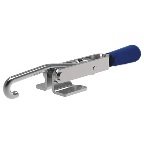 Rapidhold RH10R134 Model #R134 375 lbs J-Hook Flanged Base Latch Clamp Stainless Steel PTS12510CR-SS