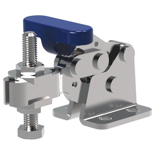 Rapidhold RH10R164 Model #R164 150 lbs U-Bar Flanged Base Horizontal Hold Down Clamp Stainless Steel PTS16051CR-SS