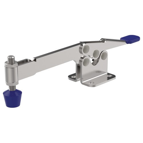 Rapidhold RH10R248 200 lbs Solid Bar Flanged Base Horizontal Hold-Down Clamp
