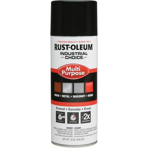 Rustoleum RU1010865 BLACK GLOSSY 12OZ