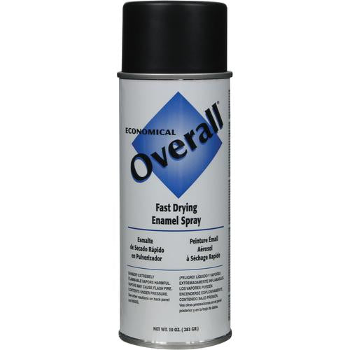 Rustoleum RU1011625 Overall Flat Black Spray Paint