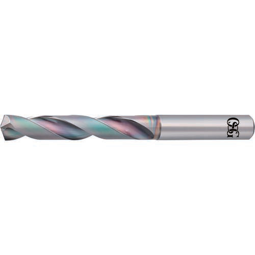 OSG USA, Inc. TP34631016111 #20 Dia. x 6 mm Shank x 36 mm Flute Length x 74 mm OAL, 4xD, EgiAs, 2 Flute, Solid Carbide Drill