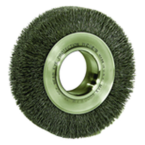 Weiler MK5103060 6" Diameter-2" Arbor Hole - Crimped Steel Wire Straight Wheel