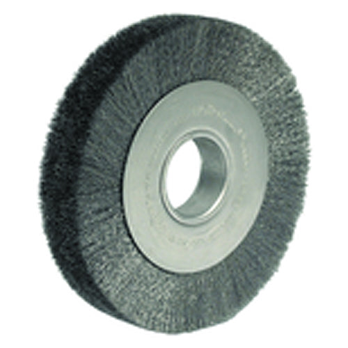 Weiler MK5103150 8" Diameter-2" Arbor Hole - Crimped Steel Wire Straight Wheel