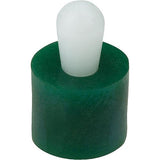 KIPP K1733.320509 LATERAL SPRING PLUNGER INTENSIFIED SPRING FORCE D=10, D2=9,9, L1=7,3, PLASTIC GREEN, COMP:POM, L=9, D1=5
