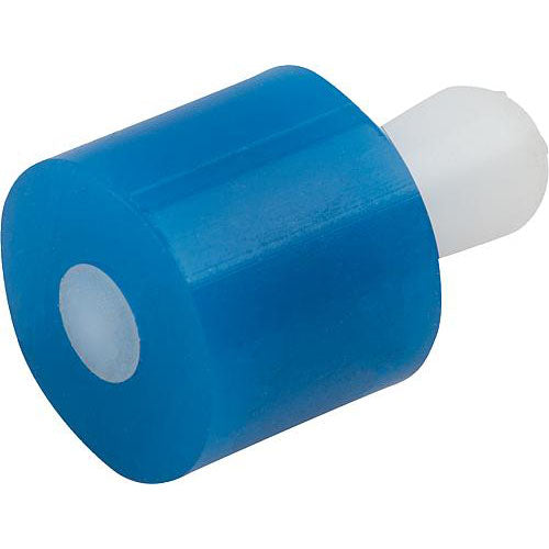 KIPP K1733.120409 LATERAL SPRING PLUNGER LIGHT SPRING FORCE D=8, D2=7,9, L1=5,2, PLASTIC BLUE, COMP:POM, L=9, D1=4