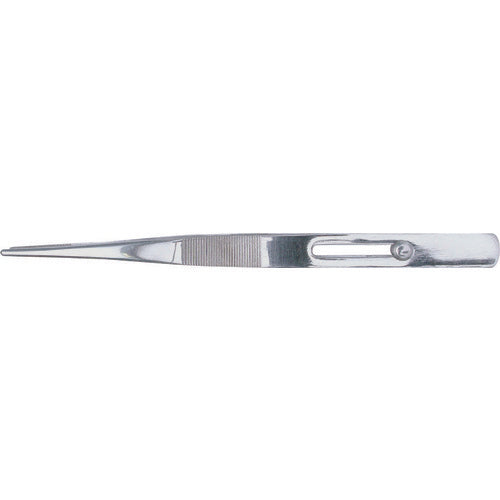 Steelman KE5305604 6" Round Serrated Point Slide Lock Tweezers
