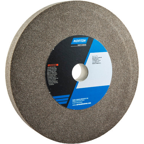 Norton Abrasives MH60100088290 10 x 1 x 1-1/4" Gemini Bench and Pedestal Wheel 57A 60 N VBE Type 01