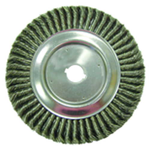 Weiler MK5108189 10" Diameter-11/4" Arbor Hole - Knot Twist Steel Wire Straight Wheel
