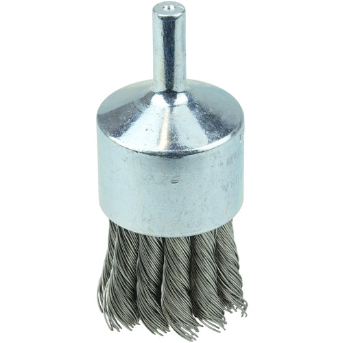 Weiler MK5110032 1 1/8" Diameter - Knot Type Stainless End Brush