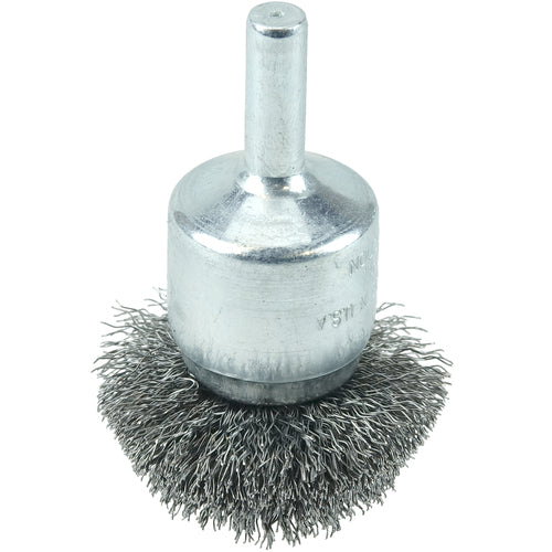 Weiler MK5110037 1 1/2" Diameter - Steel Wire Flared End Brush