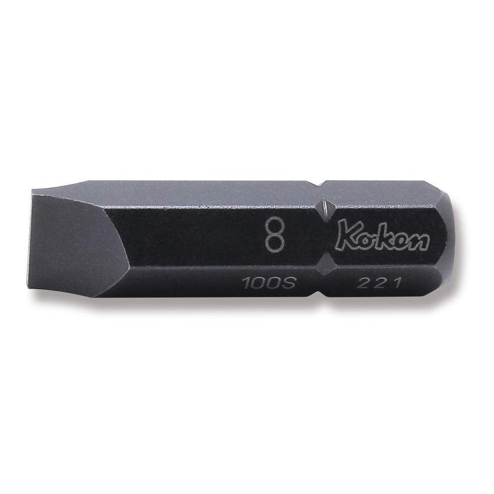 Ko-ken 100S.32-8 5/16 Hex Dr. Bit Slotted 1.2 x 8  Length 32mm