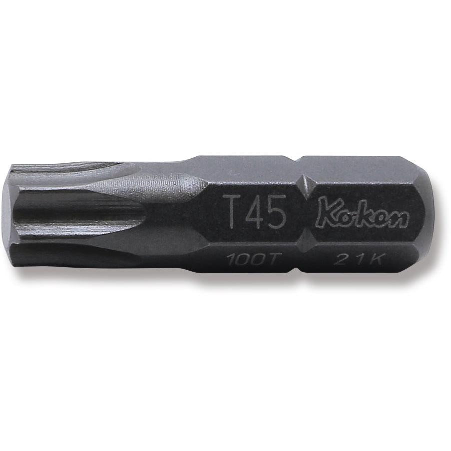 Ko-ken 100T.32-T45 5/16 Hex Dr. Bit TORX T45  Length 32mm