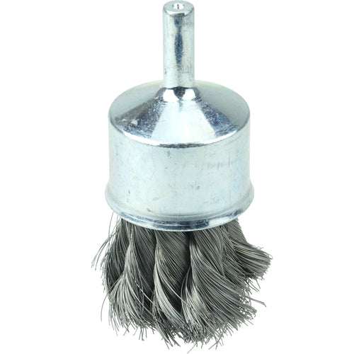 Weiler MK5110213 1 1/8" Diameter - Knot Type Stainless End Brush