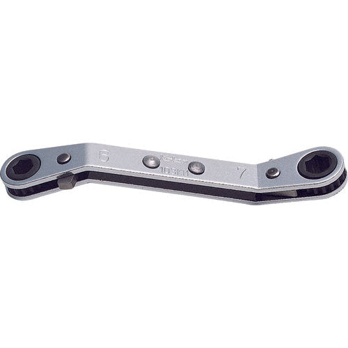 Ko-ken 103KA.BH-1/2x9/16 Ratcheting Ring Wrench  1/2x9/16 12 point Length 145mm Reversible