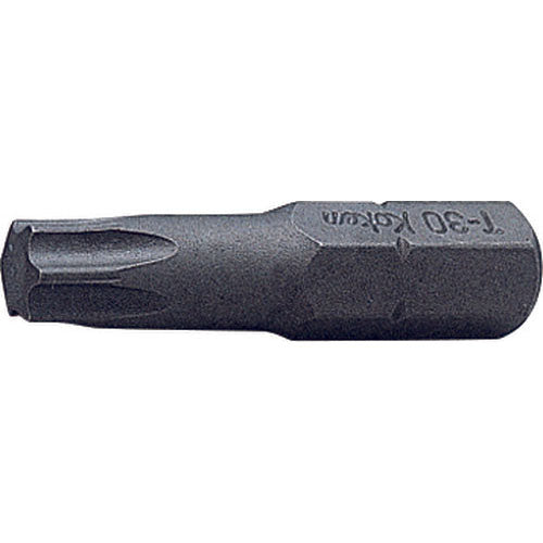 Ko-ken 108T.25-T30H 1/4 Hex Dr. Bit TORX T30H Tamper Resistant Length 25mm