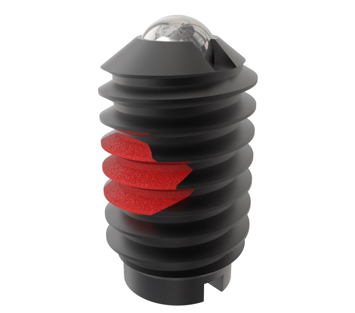 JERGENS BALL PLUNGER, M16X2.0, HF, LOCKING - 10989