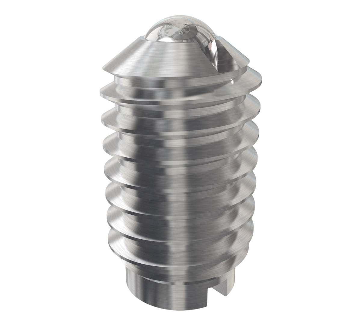 JERGENS BALL PLUNGER, 5/8 , HF, SS - 11022