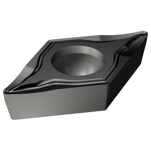 Sandvik Coromant FF87DCGT33184 DCGT 3252 UM 1105, 0.032 Corner Radius, 0.156 Thick, 3/8 Inscribed Circle, TiAlN, Turning Indexable Insert