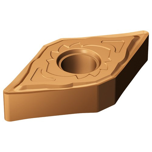 Sandvik Coromant FF87DNGG52995 DNGG 442 SGF 1125, 0.032 Corner Radius, 1/4 Thick, 1/2 Inscribed Circle, TiAlN, Turning Indexable Insert