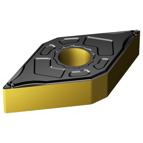 Sandvik Coromant FF87DNMG43667 DNMG 431 LC 1515, 0.016 Corner Radius, 0.187 Thick, 1/2 Inscribed Circle, TiCN|Al2O3|TiN, Turning Indexable Insert