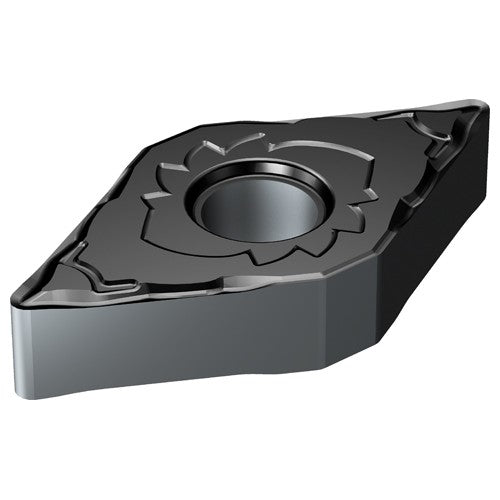 Sandvik Coromant FF87DNMG53014 DNMG 432 SF 1105, 0.032 Corner Radius, 0.187 Thick, 1/2 Inscribed Circle, TiAlN, Turning Indexable Insert