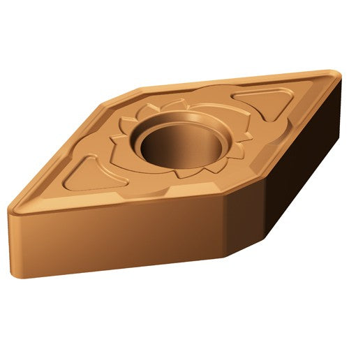 Sandvik Coromant FF87DNMG53072 DNMG 443 SM 1125, 0.047 Corner Radius, 1/4 Thick, 1/2 Inscribed Circle, TiAlN, Turning Indexable Insert