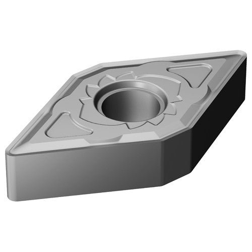 Sandvik Coromant FF87DNMG53045 DNMG 441 SM H13A, 0.016 Corner Radius, 1/4 Thick, 1/2 Inscribed Circle, Uncoated, Turning Indexable Insert
