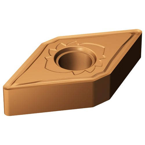 Sandvik Coromant FF87DNMG53026 DNMG 432 SMR 1125, 0.032 Corner Radius, 0.187 Thick, 1/2 Inscribed Circle, TiAlN, Turning Indexable Insert