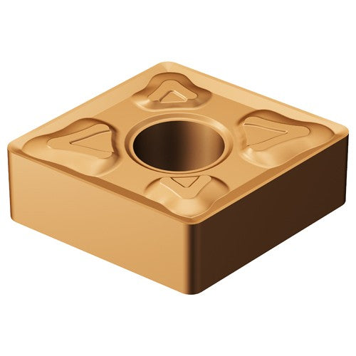 Sandvik Coromant FF87CNMG63805 CNMG 432 XM GC15, 0.032 Corner Radius, 0.187 Thick, 1/2 Inscribed Circle, TiAlN, Turning Indexable Insert