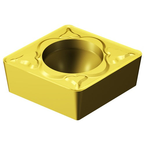 Sandvik Coromant FF87CCMT10613 CCMT 3251 MM 2025, 0.016 Corner Radius, 0.156 Thick, 3/8 Inscribed Circle, TiCN|Al2O3|TiN, Turning Indexable Insert