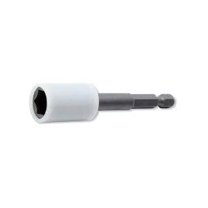 Ko-ken 113.100-14SV 1/4 Hex Dr. Nut Setter with Plastic Protector  14mm 6 point Length 100mm  Turnable POM cover
