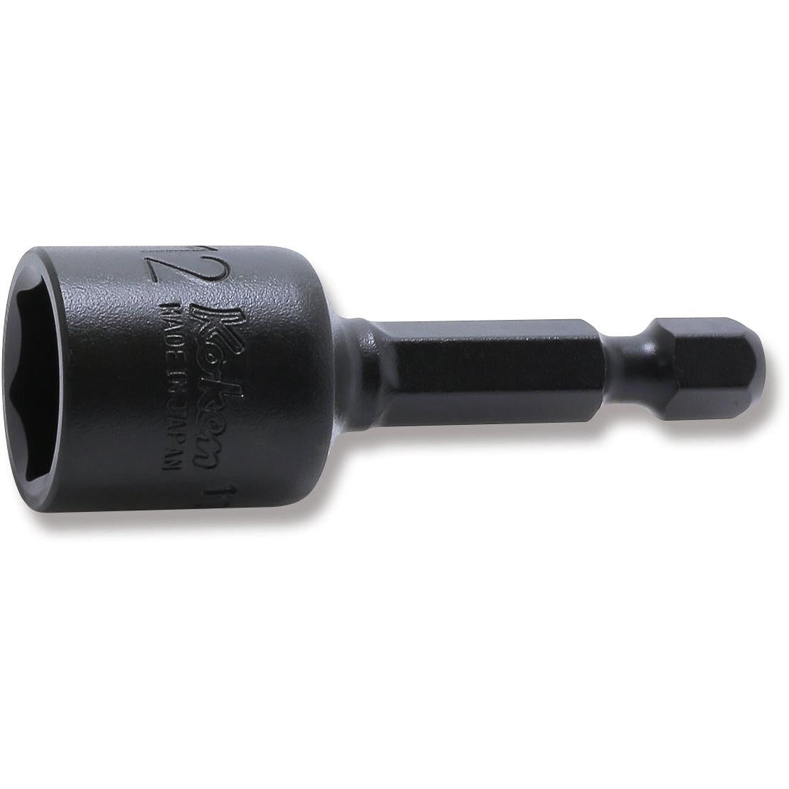 Ko-ken 113.50-12 1/4 Hex Dr. Nut Setter  12mm 6 point Length 50mm