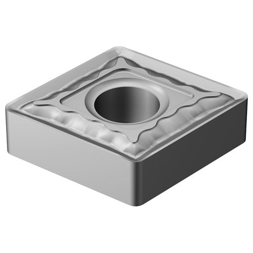 Sandvik Coromant FF87CNMG67220 CNMG 542 QM H13A, 0.032 Corner Radius, 1/4 Thick, 5/8 Inscribed Circle, Uncoated, Turning Indexable Insert