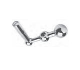 JERGENS HANDLE, CRANK, 3-1/8 STEEL, BRIGHT CHROME FINISH - 11403