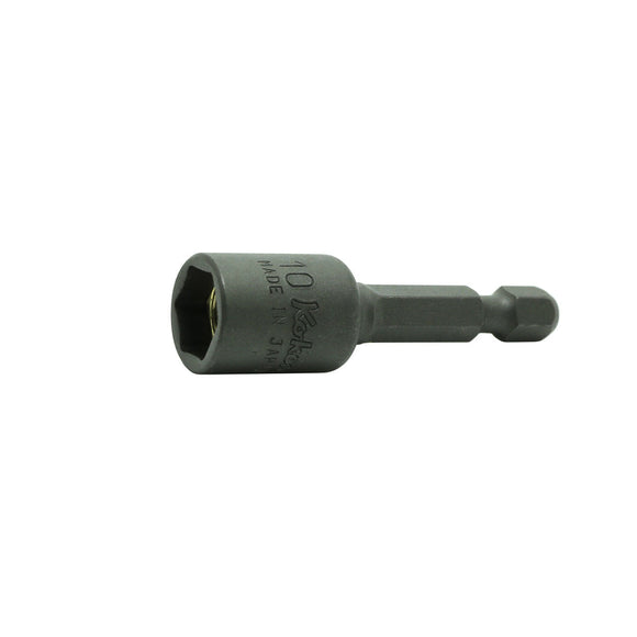 Ko-ken 115.50-12 1/4 Hex Dr. Nut Setter  12mm 6 point Length 50mm Magnet