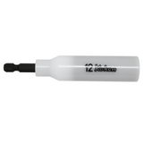 Ko-ken 115G.100-12FR 1/4 Hex Dr. Nut Setter with Plastic Protector  12mm 6 point Length 100mm Slide Magnet Turnable POM cover