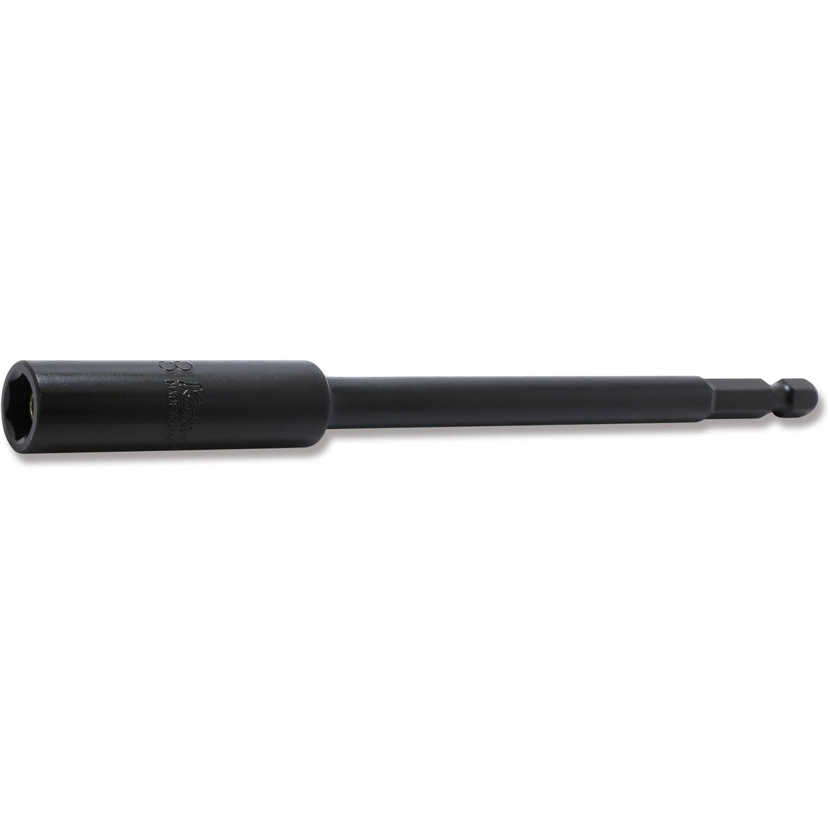 Ko-ken 115G.150-8 1/4 Hex Dr. Nut Setter  8mm 6 point Length 150mm Slide Magnet