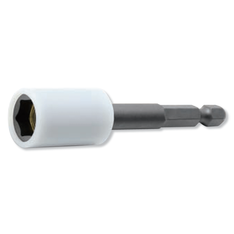 Ko-ken 115.75-10SV 1/4 Hex Dr. Nut Setter with Plastic Protector  10mm 6 point Length 75mm Magnet Turnable POM cover