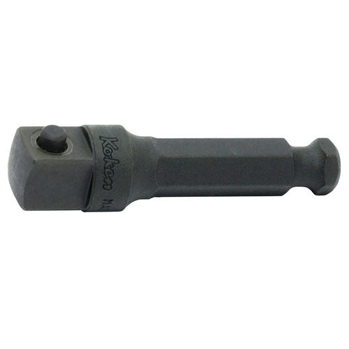 Ko-ken 120-50B 5/16 Hex Dr. Adaptor  3/8 Square Length 50mm Ball type